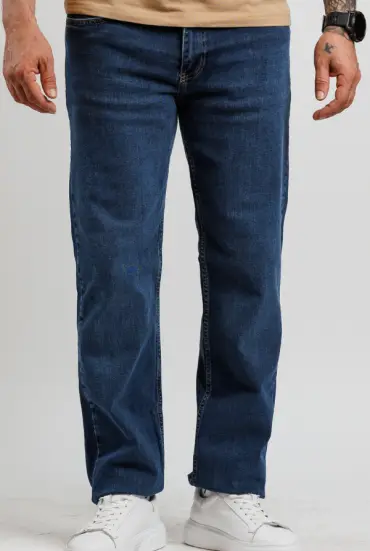 Muške farmerke regular fit u plavom denimu