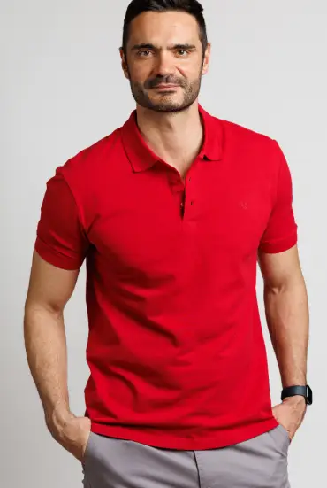 Premium RED Cotton Tee