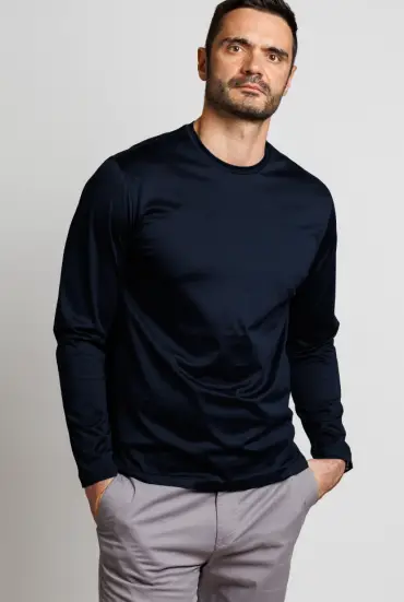 Premium Navy Polo Shirt