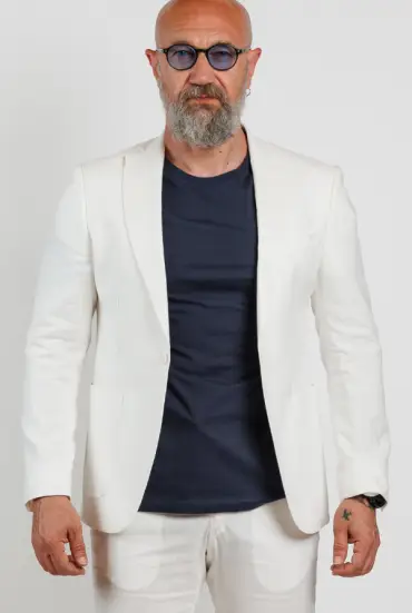 White men's suit