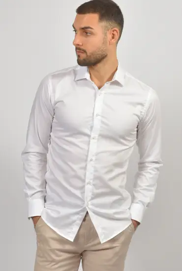 Muška REGULAR FIT košulja - BELA