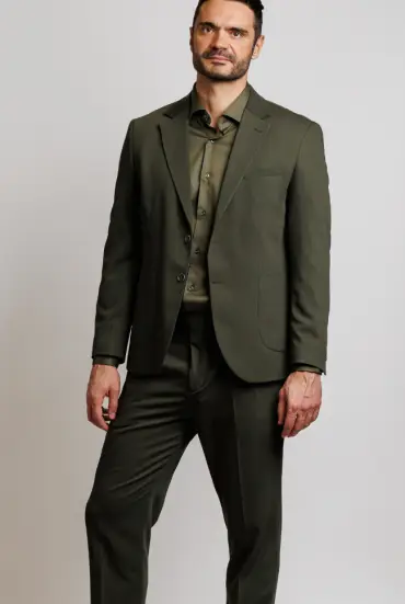 Muško dvodelno odelo - ZELENO 