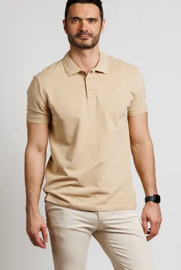 Premium BEIGE Cotton Tee