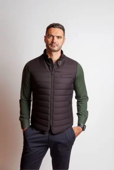 Muški prsluk - CRNI 