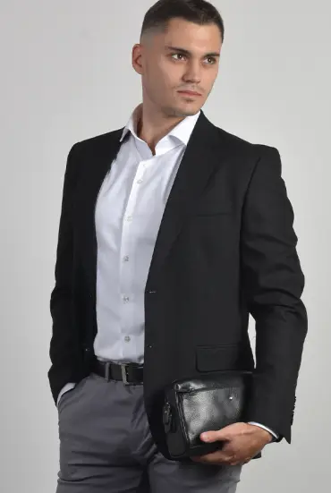 Muški sako - CRNI (standard size)