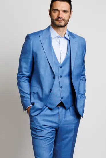 Muško trodelno odelo - PLAVO 