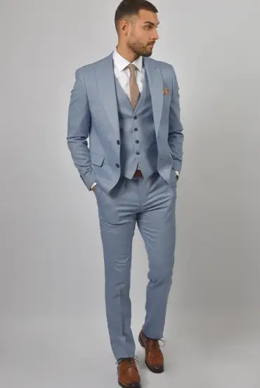 Muško trodelno odelo - PLAVO