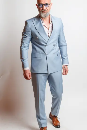 Muško dvodelno odelo - PLAVO 