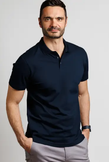 Premium NAVY Cotton Tee