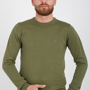 Muški džemper okruglog izreza